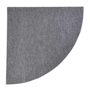 Drymate Cat Litter Mat Corner Litter Mat Charcoal 29.5 x 29.5 inch/ 75cm x 75 cm