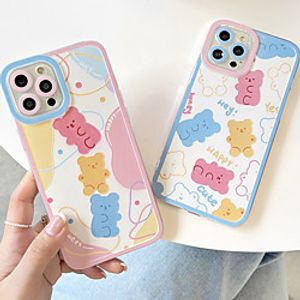 Phone Case For Apple Back Cover iPhone 12 Pro Max 11 SE 2020 X XR XS Max 8 7 Shockproof Dustproof Cartoon Graphic TPU miniinthebox