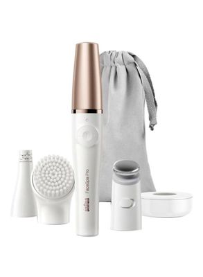 Braun FaceSpa Pro 911 3-in-1 Facial FaceSpa Epilator Set-(Multicolour)-(Face 911)