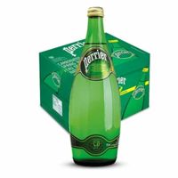 Perrier Carbonated Mineral Water 750ml Pack of 12