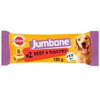 Pedigree Jumbone Medium Beef And Poultry Dog Snacks 180g