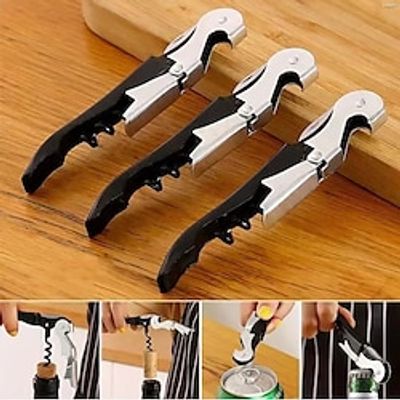 Multifunction Corkscrew Beer Bottle Opener Beer Bottle Opener Can Opener Wedding Party Casual Gifts Bar Accessories Lightinthebox