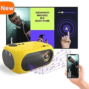 MP40 LED Mini Projector Built-in speaker Video Projector for Home Theater 480x360 Support TV Stick HDMI USB Input Lightinthebox
