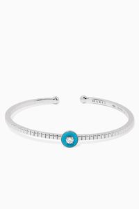 White-Gold & Diamond Coco Bangle