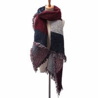 Women Blanket Scarf Cashmere & Wool Scarf Shawl