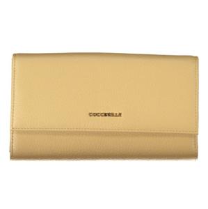 Coccinelle Beige Leather Wallet - CO-29270