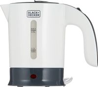 Black+Decker Travel Kettle, White - TR250JA