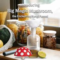 Magic Mushroom Funnel, Foldable Kitchen Funnel - Small Funnel with Wide Mouth for Jars, for Filling Bottles or Jars, Safe for Dishwasher, 100% Food Safe Lightinthebox