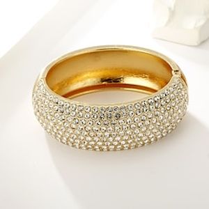Women's Zircon Tennis Bracelet Geometrical Ball Fashion European Trendy Alloy Bracelet Jewelry Golden yellow For Halloween Street Gift Club Promise Lightinthebox