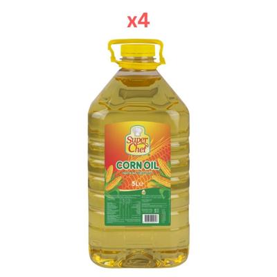 Super Chef Corn Oil 100% Pure 5Ltr (Pack Of 4)