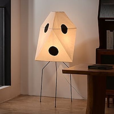 Floor Lamp Washi Paper, E27 Bulb Compatible for Study, Bedroom, Office Minimalist Art Design Lightinthebox Floor Lamp Washi Paper, E27 Bulb Compatible for Study, Bedroom, Office Minimalist Art Design Lightinthebox