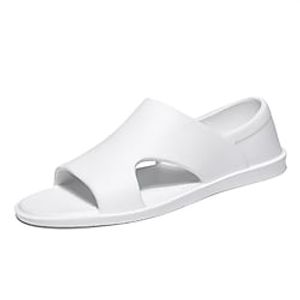 Men's Sandals Casual Beach Daily EVA(ethylene-vinyl acetate copolymer) White Black Gray Summer Lightinthebox