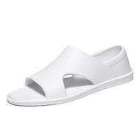 Men's Sandals Casual Beach Daily EVA(ethylene-vinyl acetate copolymer) White Black Gray Summer Lightinthebox - thumbnail