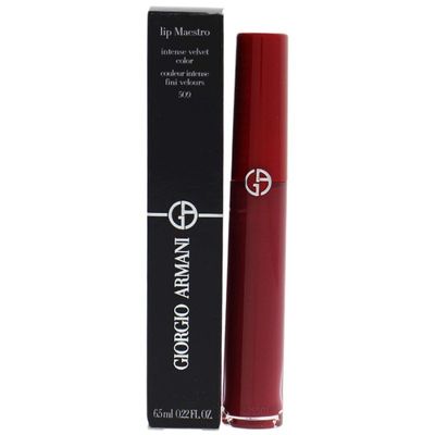 Giorgio Armani Lip Maestro Intense Velvet Color # 509 Ruby Rude 0.22oz Lip Gloss Giorgio Armani Lip Maestro Intense Velvet Color # 509 Ruby Rude 0.22oz Lip Gloss