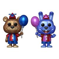 Funko Pop! Games Five Night At Freddy's Balloon Bonnie And Balloon Freddy Metallic Vinyl Figure (Set Of 2) - thumbnail