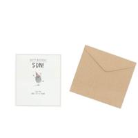 Etched Son One of A Kind Greeting Card