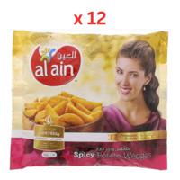 Al Ain Frozen Potato Wedges - 750g x 12