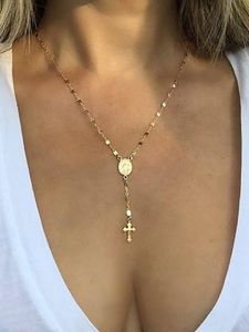 Fashion Cross Pendant Chain Necklace