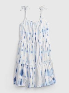Kids Tie-Dye Tiered Dress