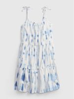 Kids Tie-Dye Tiered Dress - thumbnail