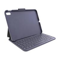 Logitech 920-011414 Slim Folio Keyboard Case for iPad (10th Gen) with Integrated Bluetooth Wireless Keyboard - Oxford Grey (Arabic/English) - thumbnail