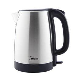 Midea 1.7L Stainless Steel Electric Kettle, 2200W Cordless 360° Swivel Base, Power Cord Storage, Auto Cut-off Function, One Touch Lid Opening, Best for Home, Kitchen & Office, MK17S32A2