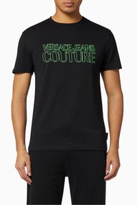 Outline Logo Cotton T-Shirt