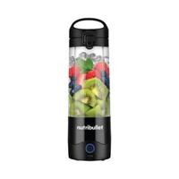 Nutribullet Portable 475ml Cordless Blender For Shakes & Smoothies, BPA Free, Leakproof Flip And Sip, USB-C Type, Black (NB-PB475K)