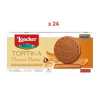 Loacker Tortina Peanut Butter Milk Chocolate 24X126G