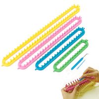 Knitting Tool Set DIY Scarf Maker Weave Loom Kit Shawl Blanket Hat Socks Yarn Knitter Knitting Loom