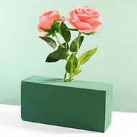 1pc Floral Foam Bricks Green Foam Mud Blocks for Artificial Flowers Plants Dried Arrangement Wet Flowers Foam BRICKS Green miniinthebox - thumbnail