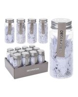 Homesmiths Christmas Confetti 40Gr White Assorted 1 Piece