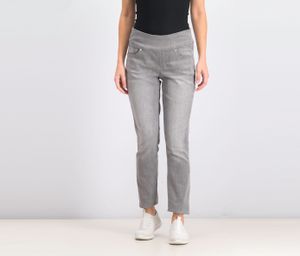 Womens Five Pocket Jeans  Grey Wash