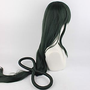 japanese anime my hero academia little hero frog blowing plum rain wig split figure 8 cos wig Lightinthebox