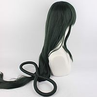 japanese anime my hero academia little hero frog blowing plum rain wig split figure 8 cos wig Lightinthebox - thumbnail