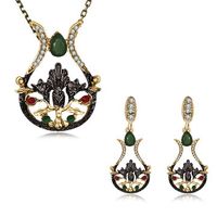 Retro Statement Jewelry Set