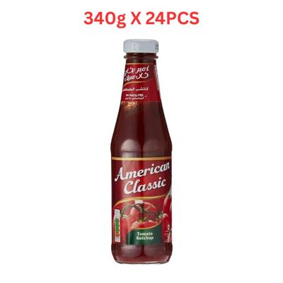 American Classic Tomato Ketchup 340g Pack of 24