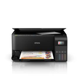 EPSON Home Ink Tank Printer A4 colour 3-in-1 Wi-Fi Direct Photo Printer Smart connectivity-Black (EcoTank L3550)