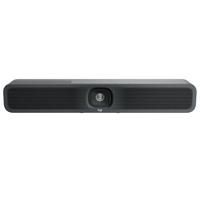 Logitech MeetUp 2 All-in-One USB Conference Room Camera, Compact Video Bar With Built-in AI Features, Works With Microsoft Teams, Zoom Rooms, Google Meet & More