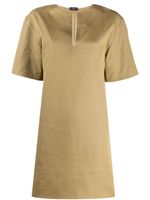 Joseph long-line tunic top - Green