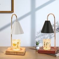 Wood Aromatherapy Lamp Wax Melting Lamp Candle Warming Lamp Dimmable Desk Lamp Bedroom Aromatherapy Stove Lightinthebox - thumbnail