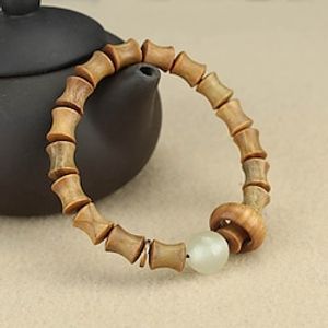 Men's Women's Bead Bracelet Retro Vintage Theme Fashion Wood Bracelet Jewelry As Picture For Daily Holiday Festival Lightinthebox