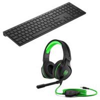 HP PAVHS400+ PAVKB600 600 Pavilion Wireless Keyboard+ Pavilion Gaming Headset 400 Value Bundle[ PAVHS400+ PAVKB600]