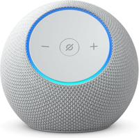 Amazon Echo Dot Max, Alexa speaker with room-filling sound and nearly 3x bass- Glacier White