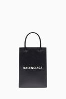 Shopping Phone Holder Bag in Squared Calfskin Shopping Phone Holder Bag in Squared Calfskin