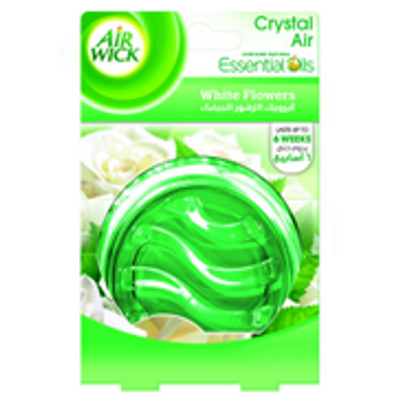 Air wick Car Freshener White Flower 6gm (6295120026687)