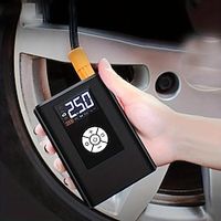 Wireless Car Air Pump 120W 150PSI Portable Digital Air Compressor Electric Auto Pump Tire Inflator For Car Motorcycle Bike Balls Lightinthebox - thumbnail