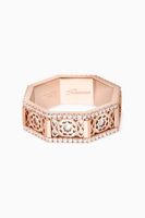 Oud Turath Band Ring with Diamonds in 18kt Rose Gold - thumbnail