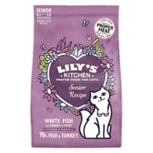 Lily's Kitchen Senior Recipe White Fish With Turkey & Trout 800G