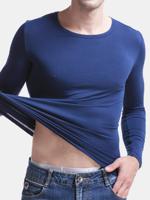 Modal Breathable O Neck Pajamas Tops - thumbnail